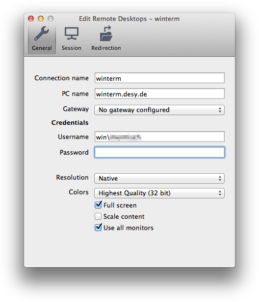 remote login to mac from windows