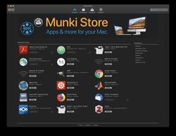 screenshot of Munki Store