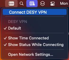 VPN status icon