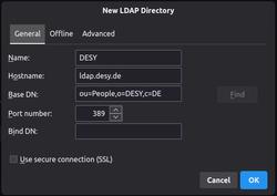 LDAP Konfiguration