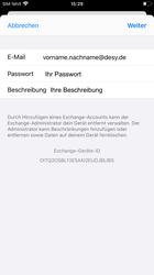 Passwort eingeben